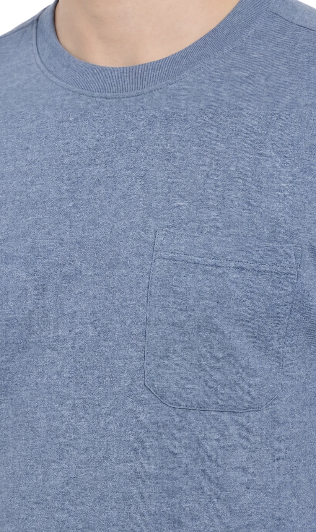 Men's Heavyweight Short Sleeve Crew Neck with Pocket T-Shirt